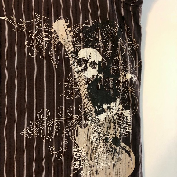 Machine Printed Long Sleeve Shirt-M. NWOT. - Picture 2 of 5